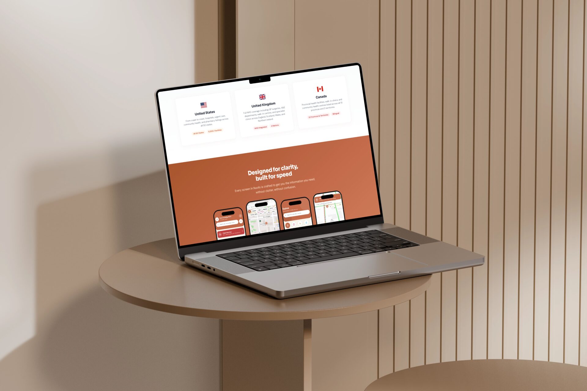 Nuvilo App Landing Page
